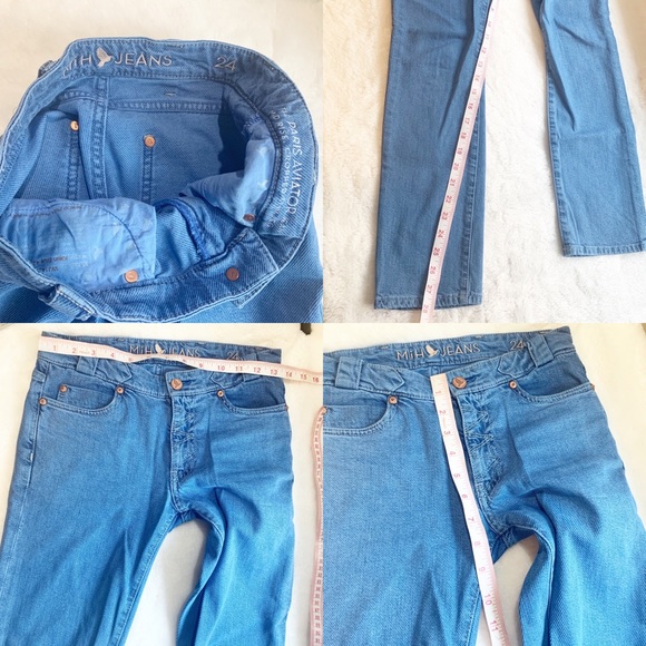 M.i.h Marrakesh Anthropology Jeans Paris Aviator Slim Leg Jeans - Picture 8 of 8